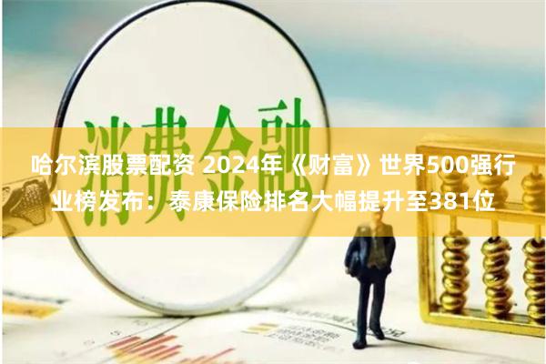 哈尔滨股票配资 2024年《财富》世界500强行业榜发布：泰康保险排名大幅提升至381位